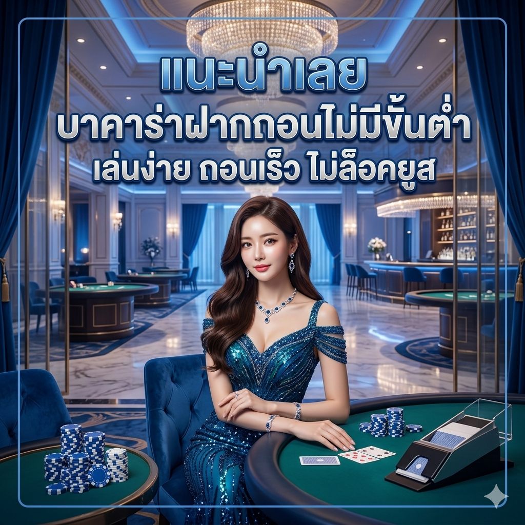 การเล่นบาคาร่าแบบไม่มีขั้นต่ำเป็นทั้งโอกาสและความท้าทายสำหรับผู้ที่ตั้งใจเรียนรู้และพัฒนาตนเองในการเล่น การรู้จักใช้ประโยชน์จากข้อดี ขจัดข้อเสีย และปรับตัวให้เหมาะสมกับสถานการณ์ต่าง ๆ จะช่วยให้คุณเพิ่มโอกาสประสบความสำเร็จในการลงทุนนี้ เราขอแนะนำให้คุณใช้บริการจาก ONEOKGOLD เพื่อประสบการณ์การเล่นที่ยอดเยี่ยมและปลอดภัย ติดตามบทความสาระน่ารู้และเคล็ดลับกลยุทธ์ต่าง ๆ จากเราเพื่อพัฒนาและเริ่มลงทุนได้อย่างมีประสิทธิภาพในโลกของบาคาร่าออนไลน์ และก้าวสู่การเป็นนักพนันที่ประสบความสำเร็จในอนาคต.