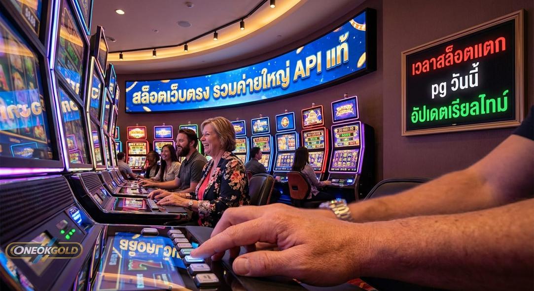 ONEOKGOLD เวลาสล็อตแตก PG