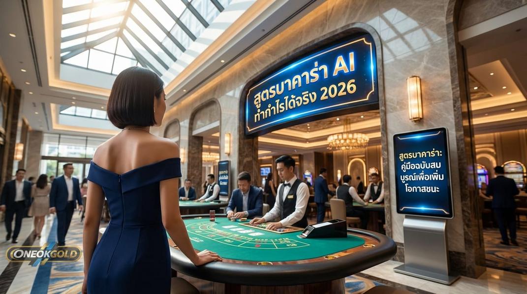 ONEOKGOLD สูตรบาคาร่า เพิ่มโอกาสชนะ