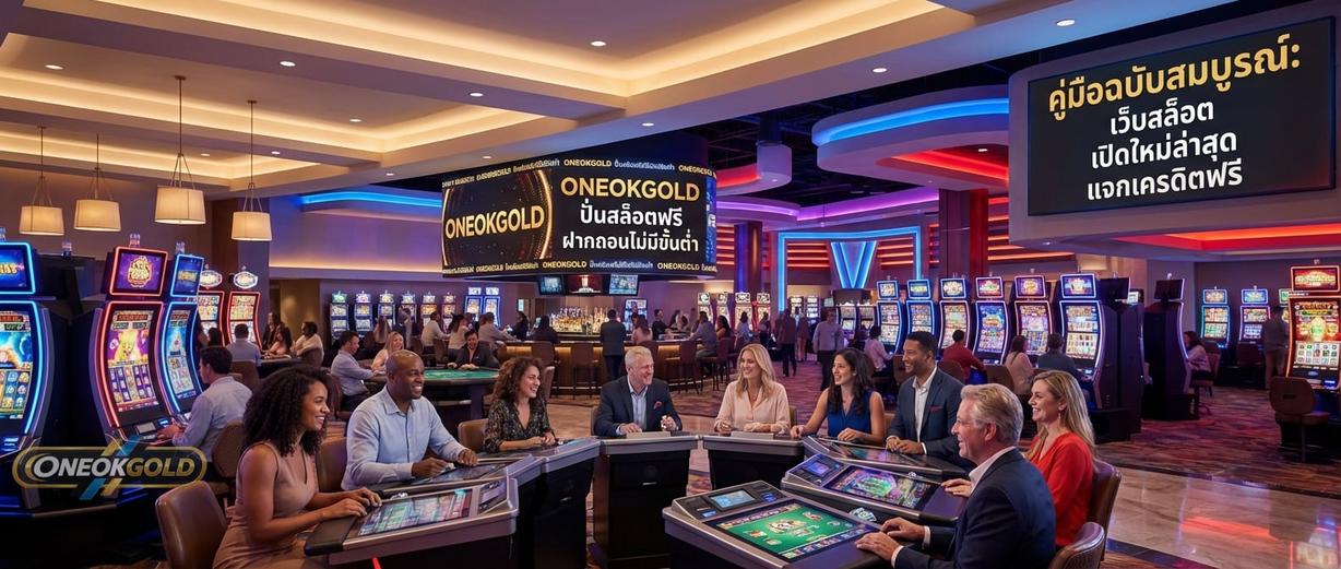 เว็บสล็อตเปิดใหม่ ONEOKGOLD เว็บสล็อตเปิดใหม่