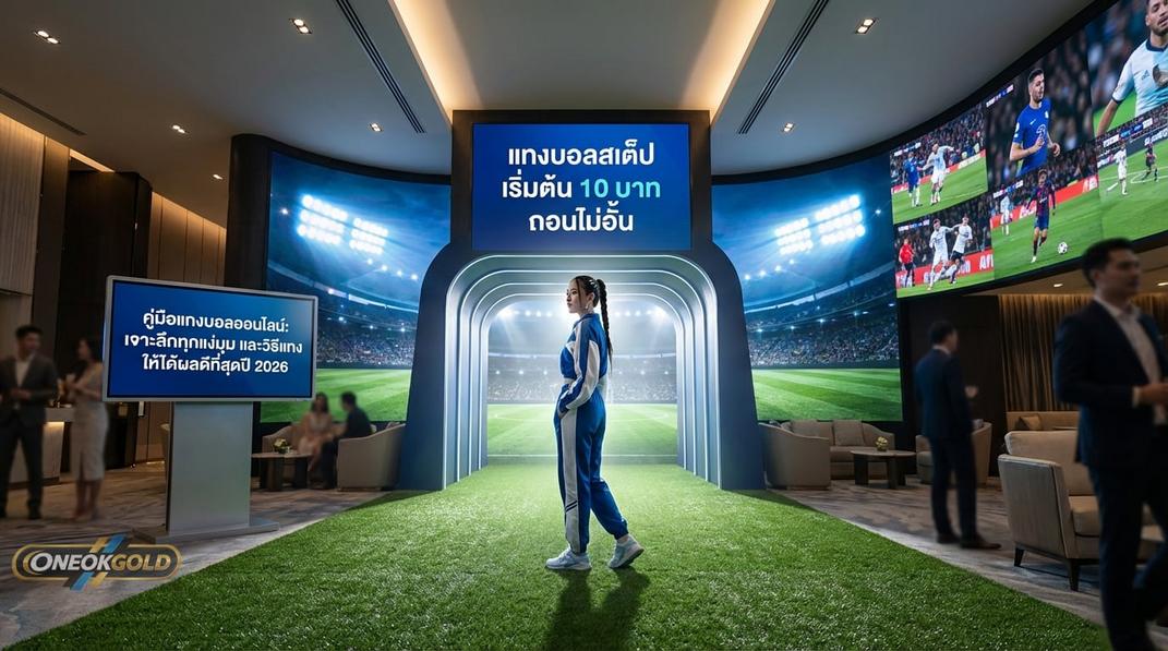 ONEOKGOLD แทงบอลให้ได้ผลดีที่สุดปี 2026