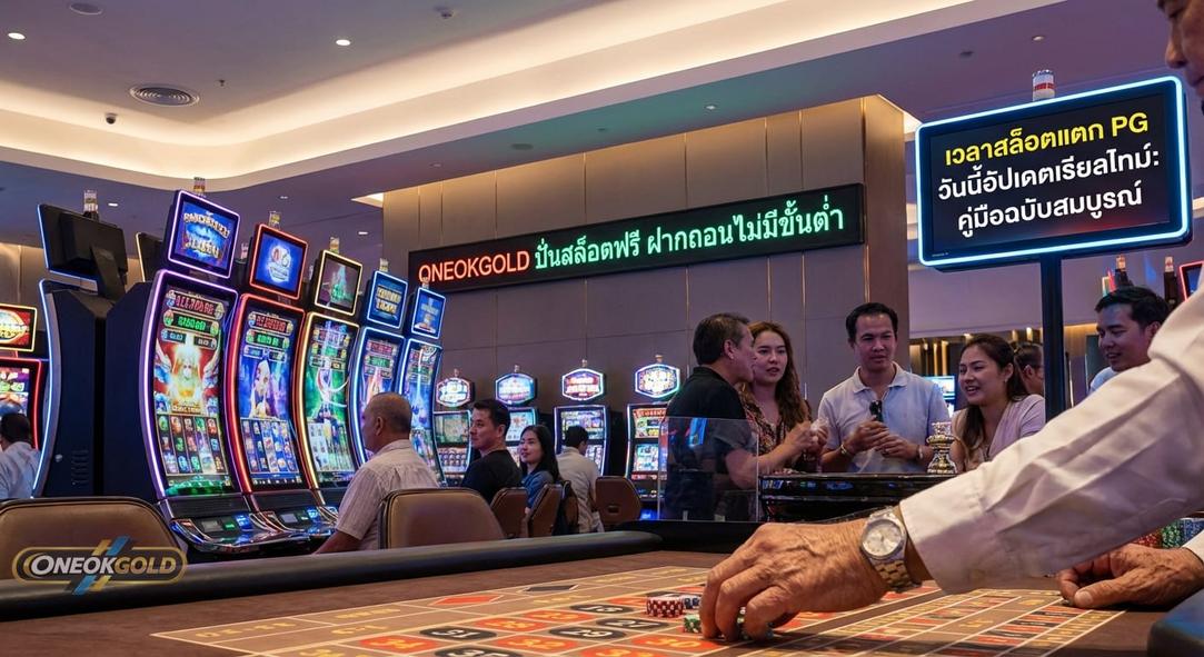 ONEOKGOLD เวลาสล็อตแตก PG